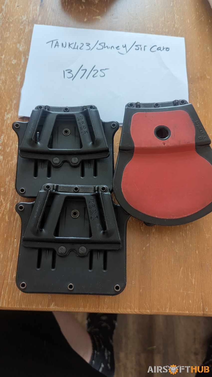 Fobus 1911 holster & mag pouch - Used airsoft equipment