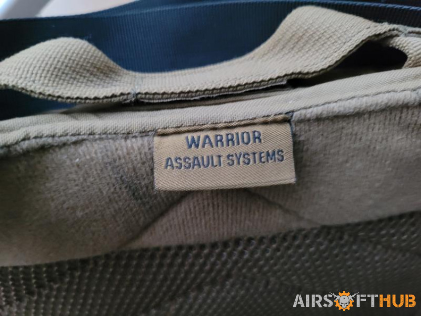 Warrier assault systems plate - Used airsoft equipment