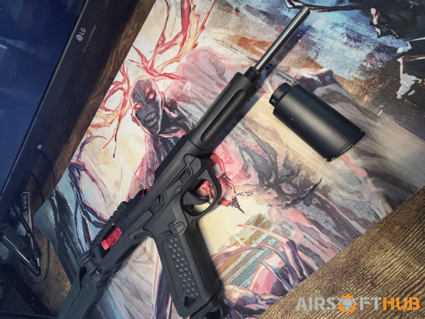 AAP-01 SMG UPGRADED - Used airsoft equipment
