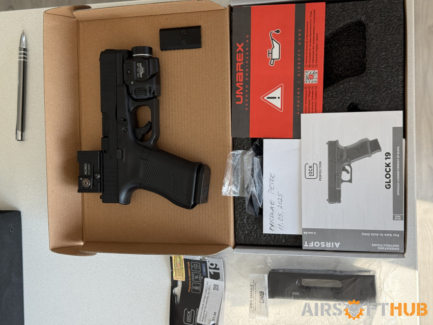 Glock 19 Gen5 MOS - Used airsoft equipment