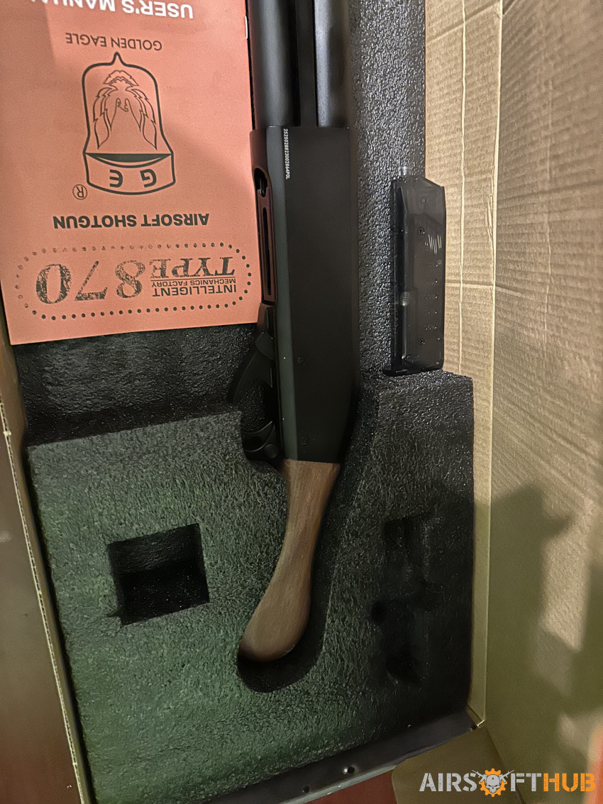 Golden Eagle Type 870 M8877 - Used airsoft equipment
