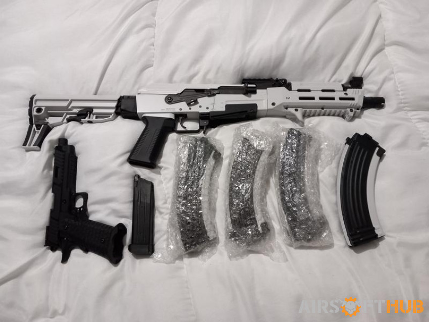 Tm white storm ngrs - Used airsoft equipment