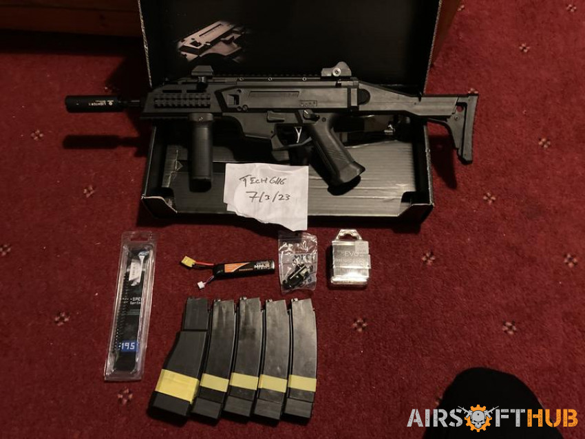 ASG Scorpion EVO 2020 Upgraded - Used airsoft equipment