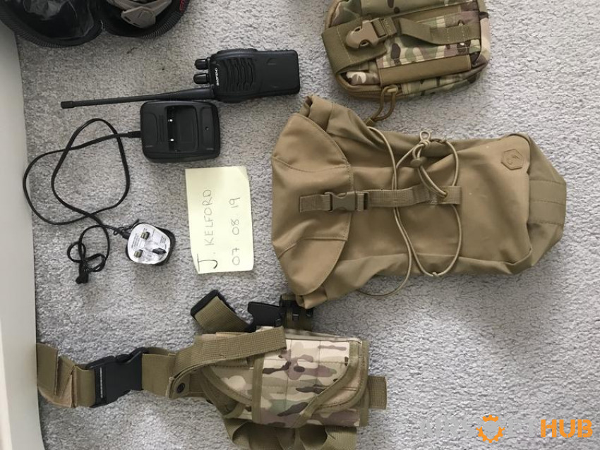 Various items for sale - Used airsoft equipment