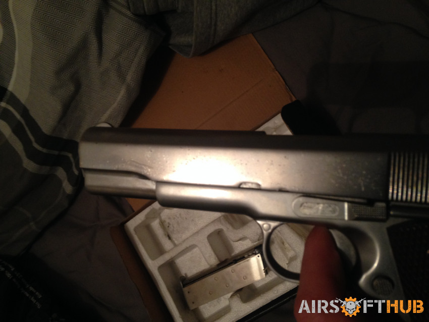 We 1911 Chrome - Used airsoft equipment
