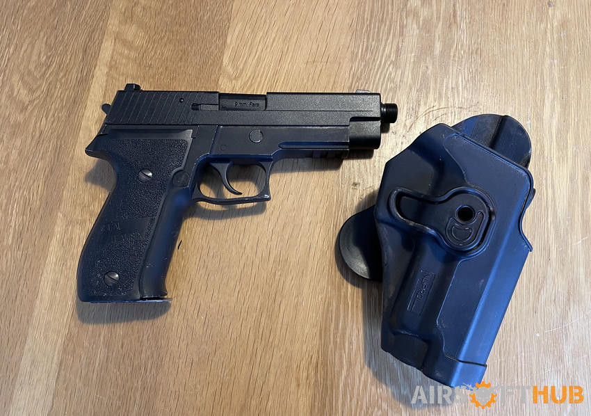 WE Sig226 GBB pistol - Used airsoft equipment