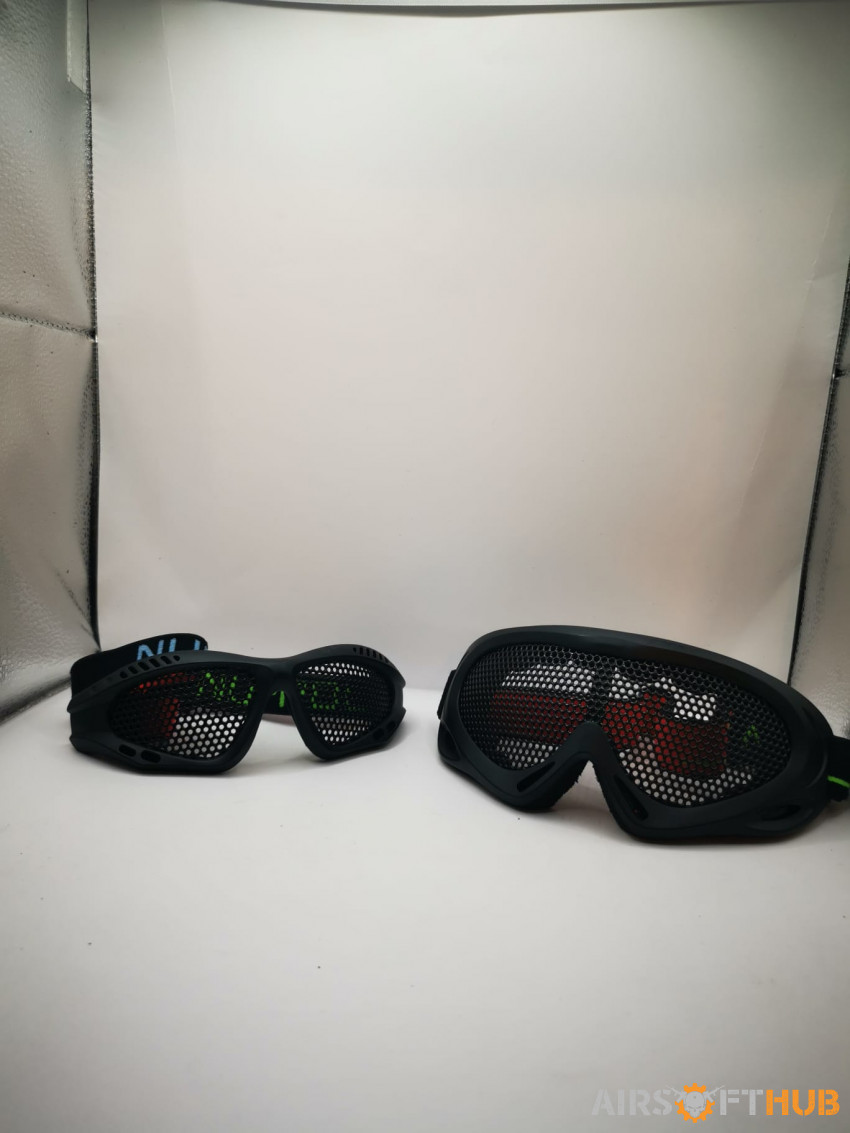 2 Pairs Nuprol Airsoft glases - Used airsoft equipment