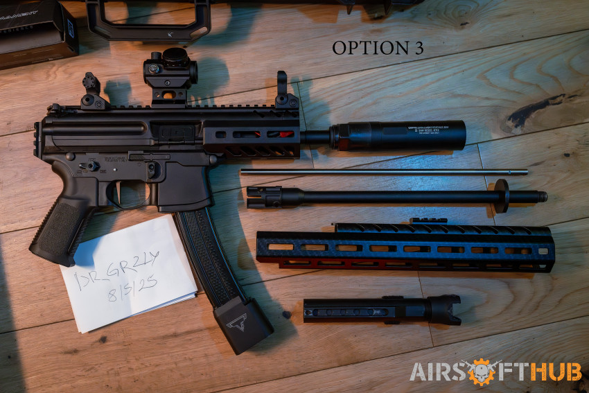 UPGRADED Sig Sauer MPX-K Sport - Used airsoft equipment