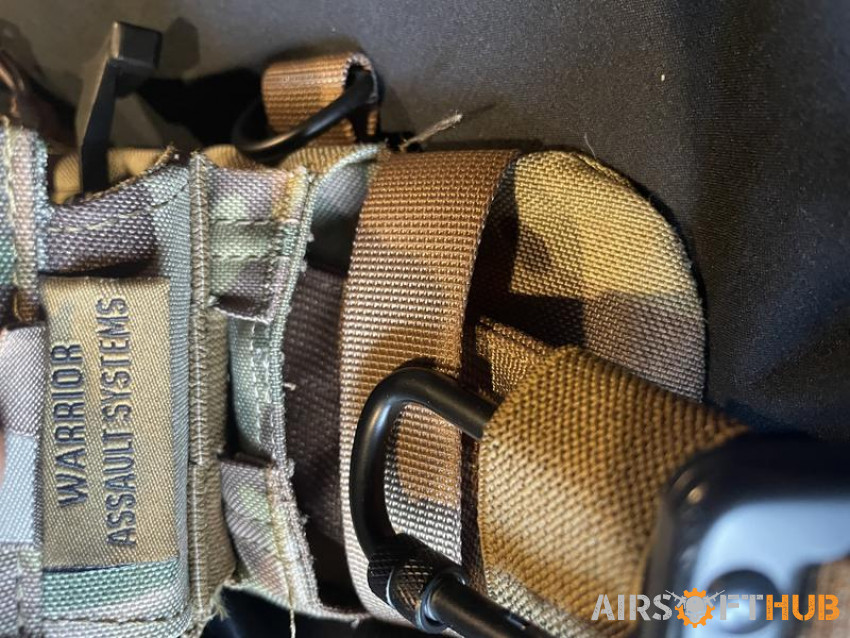 Mtp plate carrier and belt - Used airsoft equipment