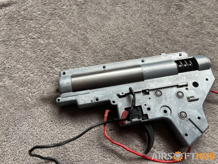 Airsoft gearbox ScarDoubleBell - Used airsoft equipment