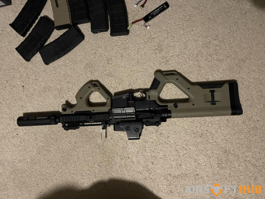 Hera arms cqr upgraded - Used airsoft equipment