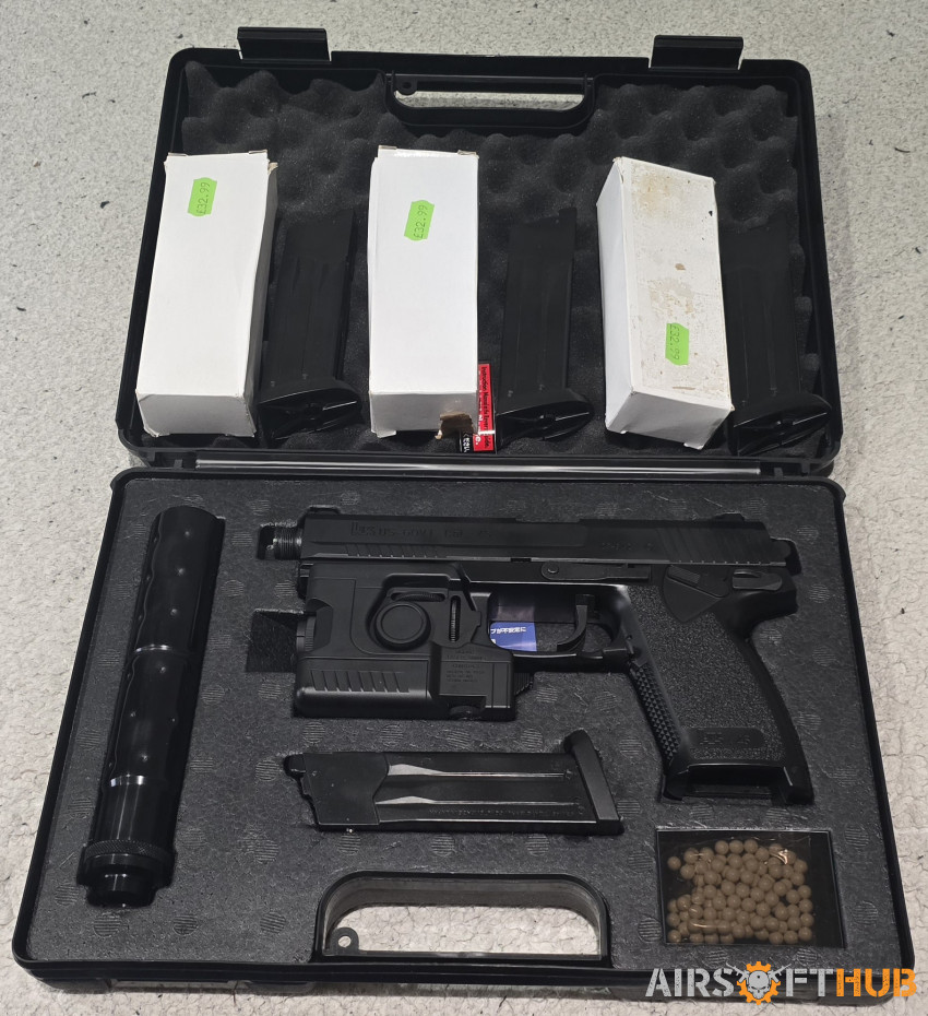Tokyo Marui mk23 plus mags - Used airsoft equipment