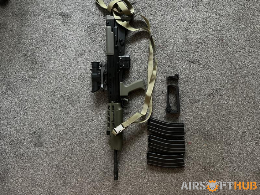 We l 85 gbb open bolt - Used airsoft equipment