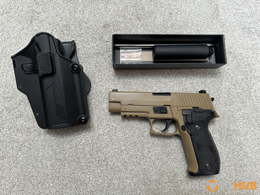 New WE sig 226 / MK25 Tan - Used airsoft equipment