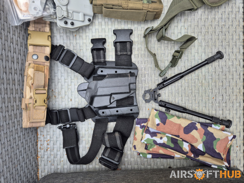 Various stuff - Used airsoft equipment