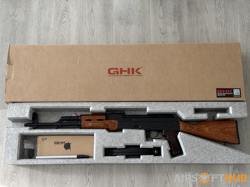 GHK AKM V3 GBBR - Used airsoft equipment