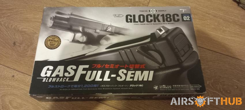 Tokyo marui G18C - Used airsoft equipment