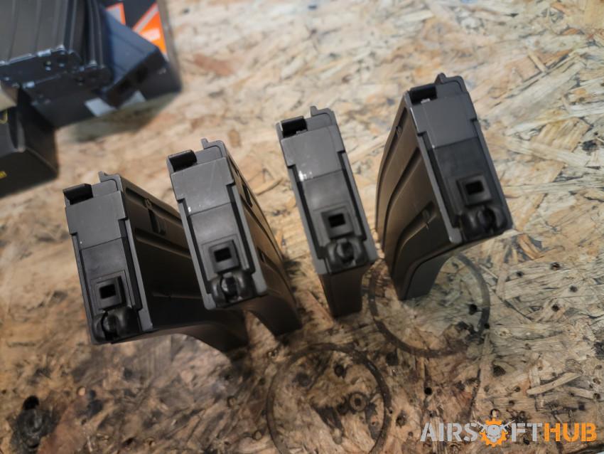 X4 Double Eagle MWS mags - Used airsoft equipment