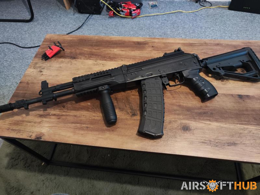 E&L ak12 fully upgraded - Used airsoft equipment