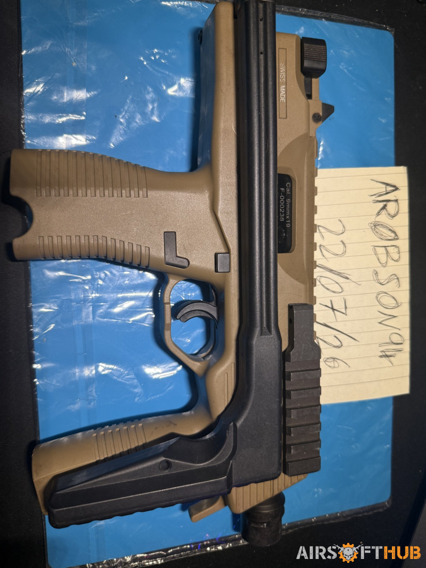 KWA MP9 - Dark Earth - Used airsoft equipment
