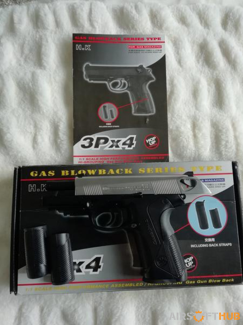 H&k (WE) 3PX4 6MM GBB pistol. - Used airsoft equipment