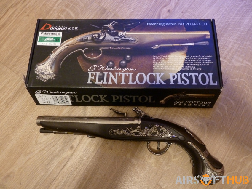 KTW Flintlock Pistol - Used airsoft equipment