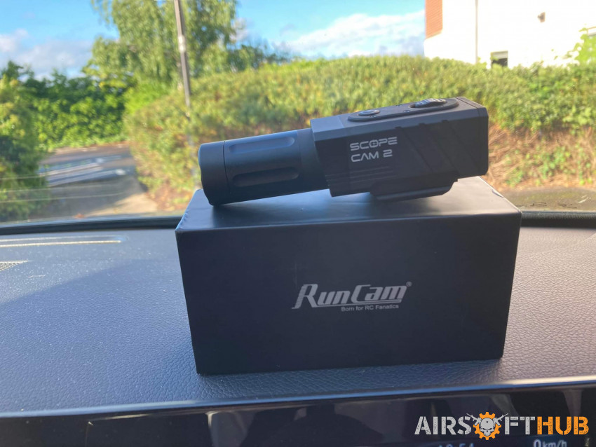 Runcam scope cam 2 4k  40mm - Used airsoft equipment