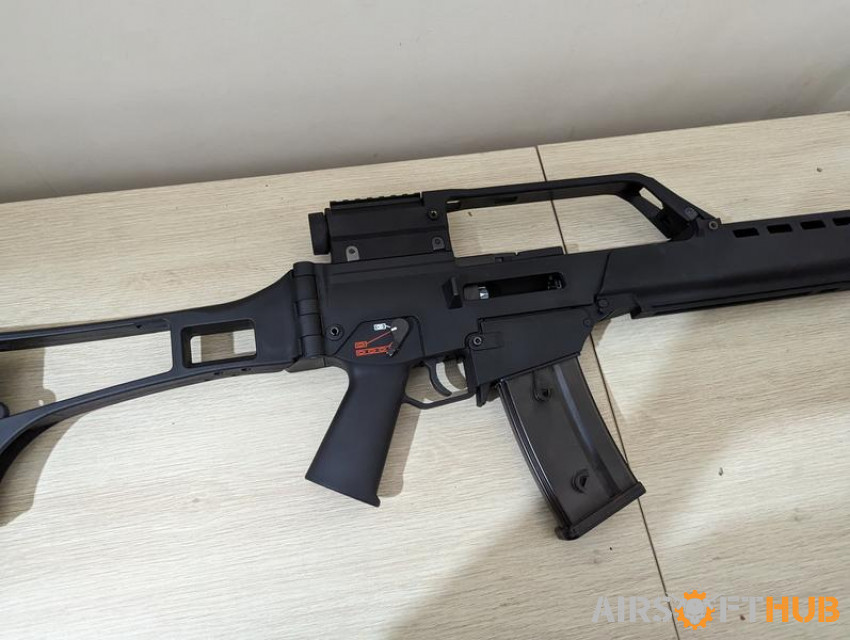 WE G36k GBB with 8 mags + NPAS - Used airsoft equipment