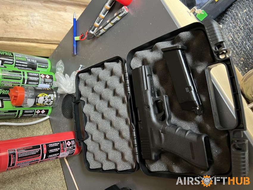 Raven pistol semi/full auto - Used airsoft equipment