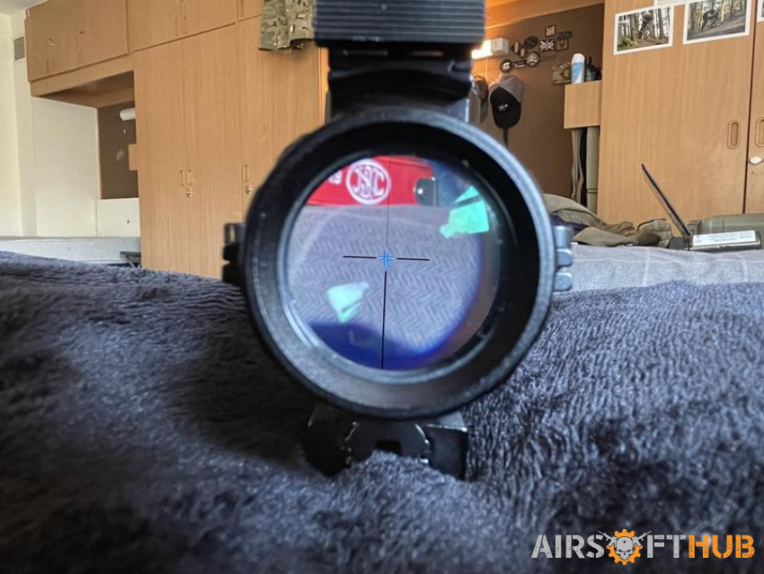 4x Rifle scope - Used airsoft equipment
