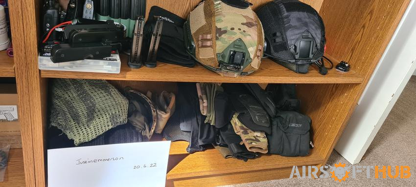 Retirement Sale - Used airsoft equipment