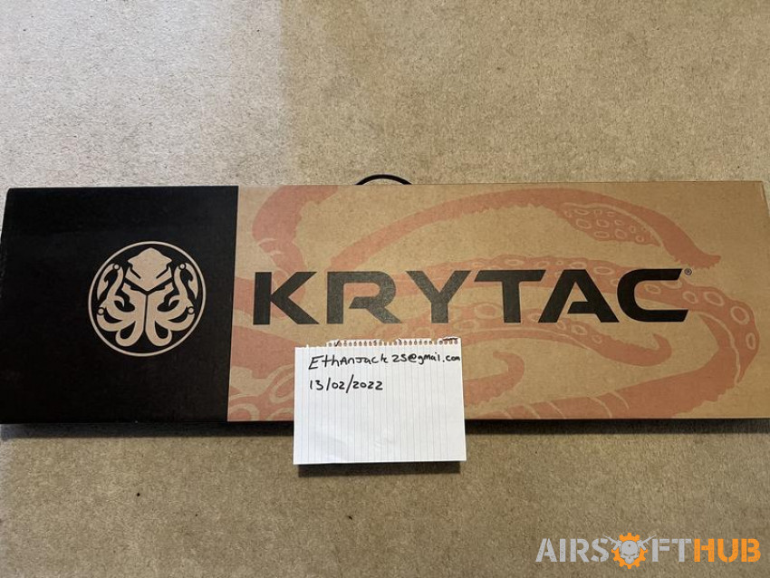 Krytac warsport LVOA-S - Used airsoft equipment
