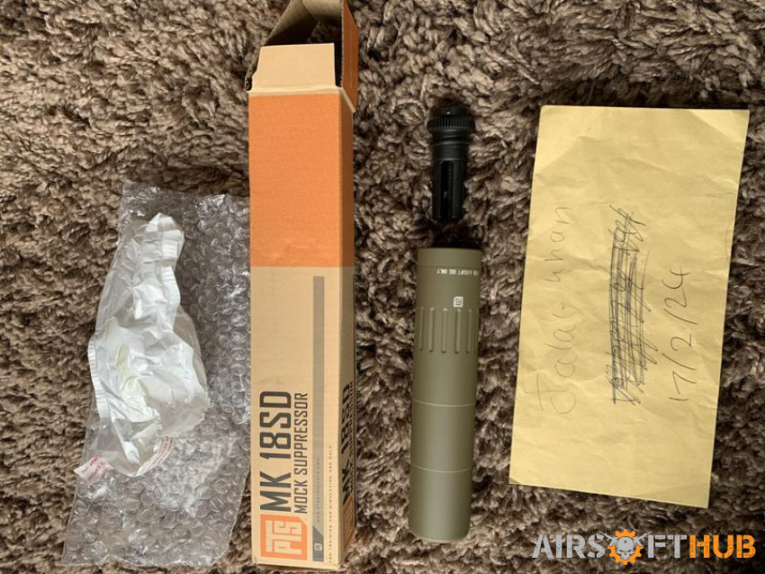 Rifle accessories - Used airsoft equipment