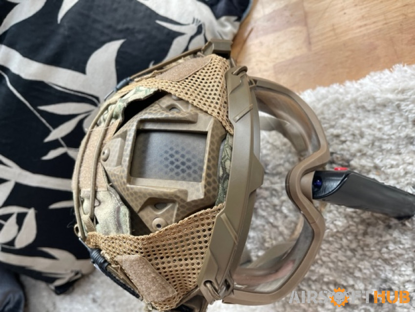 Emerson FAST MH Helmet Setup - Used airsoft equipment