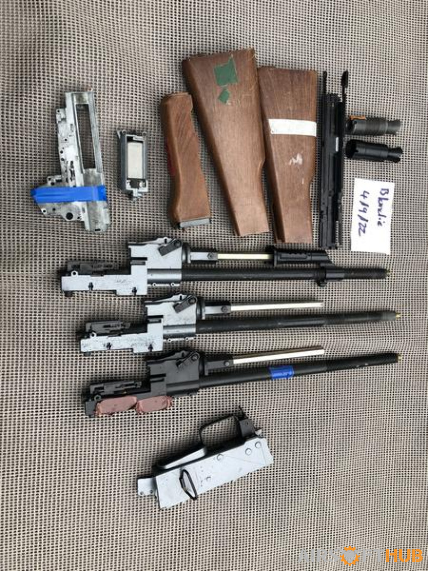 Various AK parts bundle - Used airsoft equipment