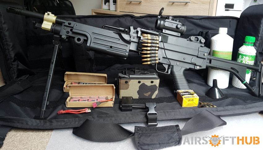 A&K M249 Upgraded - Used airsoft equipment