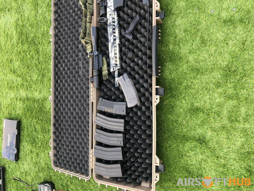 XL NUPROL CASE with egg foam. - Used airsoft equipment