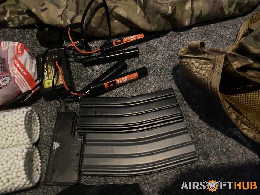 Full starter kit for airsoft - Used airsoft equipment
