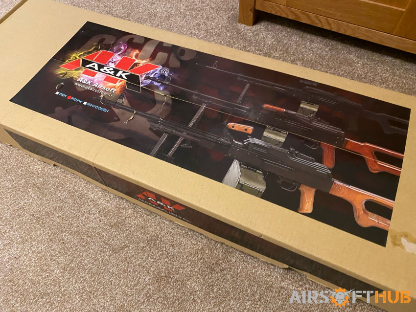 A&K PKM - SOLD - Used airsoft equipment