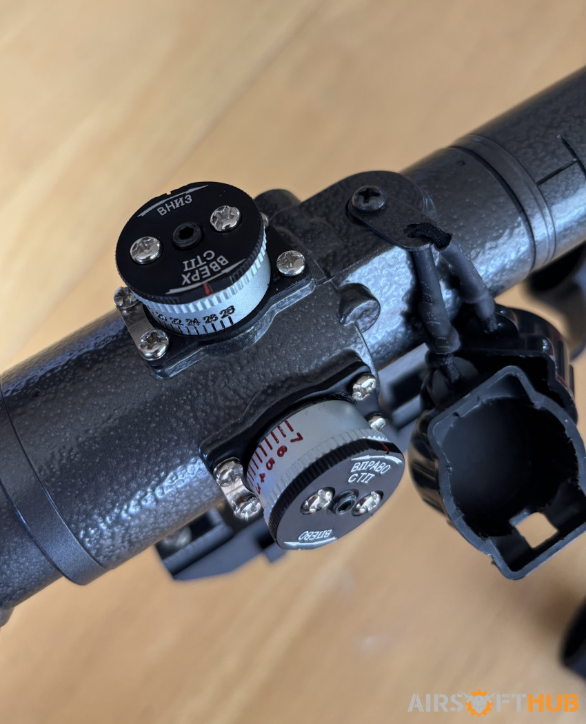 Vector Optics PSO Scope 3-9x - Used airsoft equipment