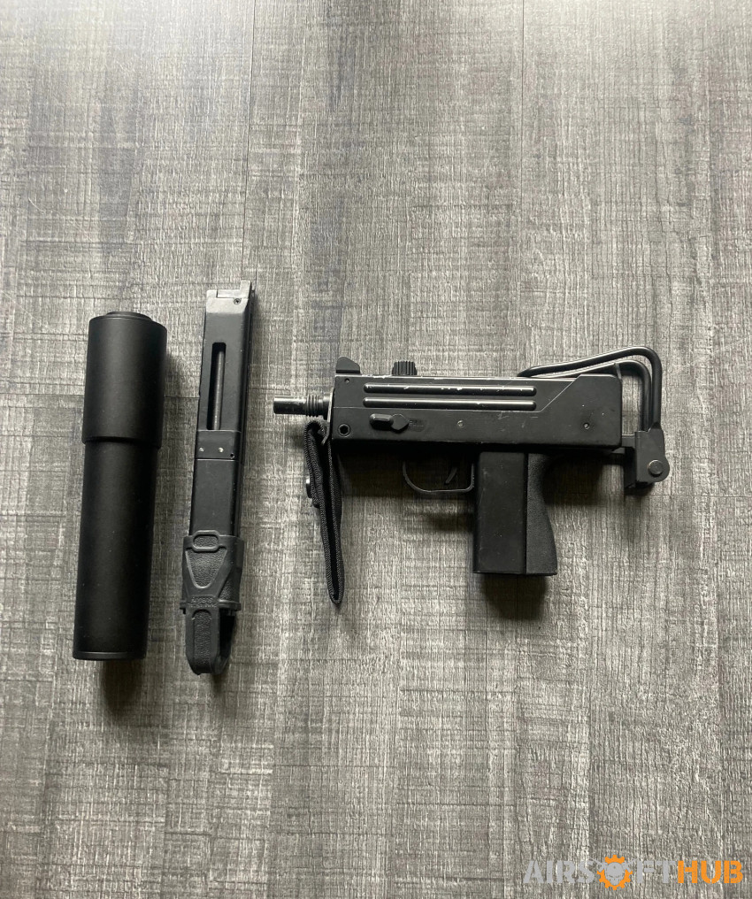 HFC HG-203 MAC-10 GBB Submachi - Used airsoft equipment