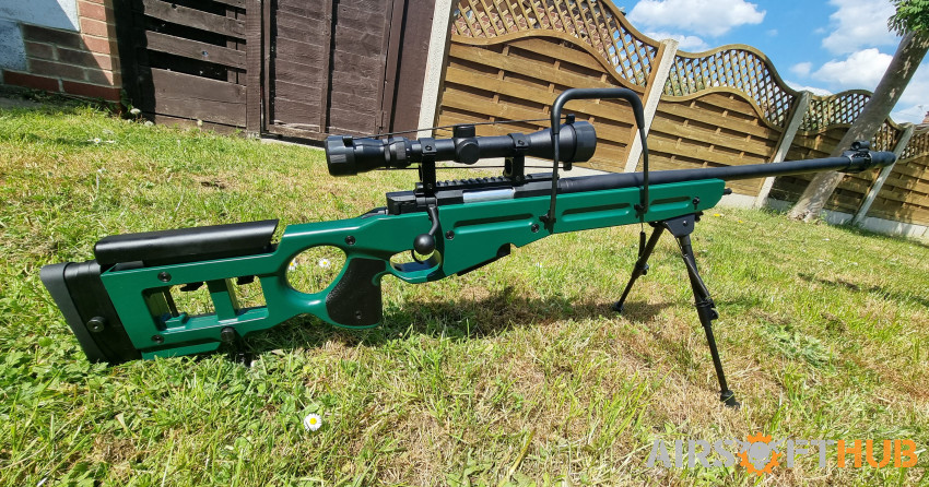 Snow Wolf SV98 Sniper Rifle - Used airsoft equipment