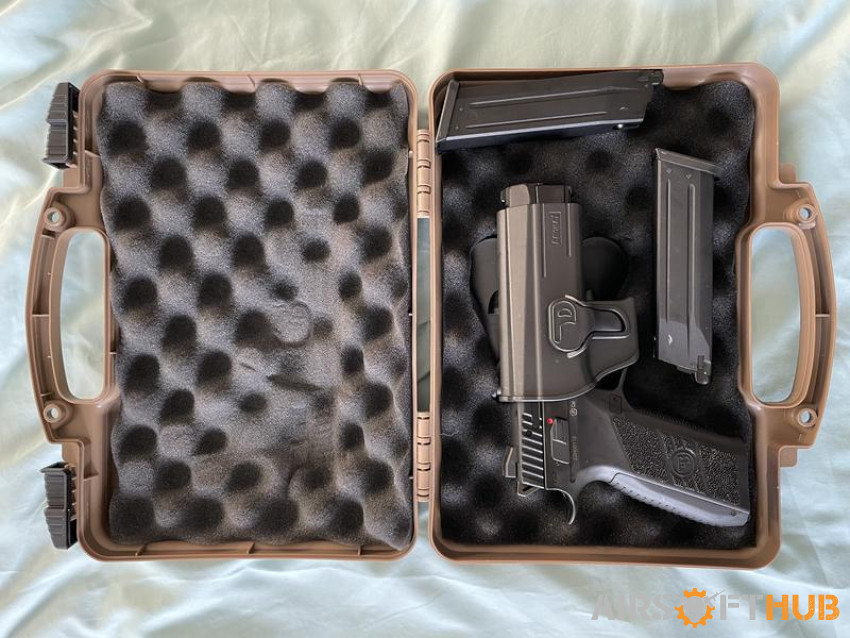 ASG CZ P-09 GBB PISTOL - Used airsoft equipment