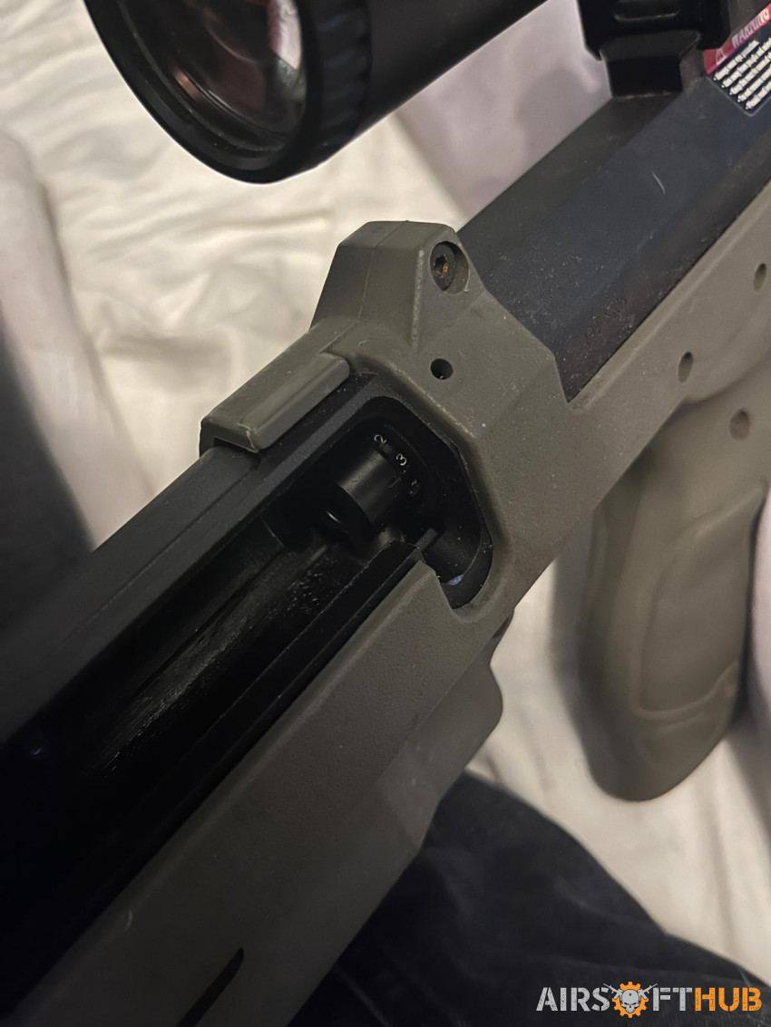 Fully upgraded SRS A2 with the - Used airsoft equipment