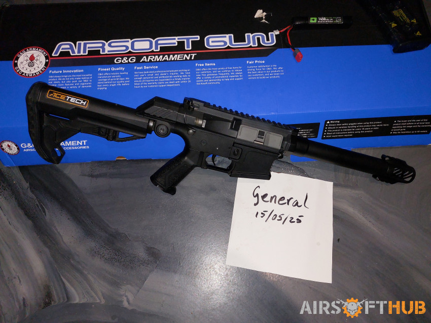 G&G SSG 1 m4 - Used airsoft equipment