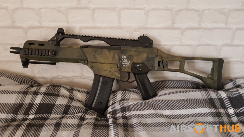 Jg g36c custom camouflage - Used airsoft equipment