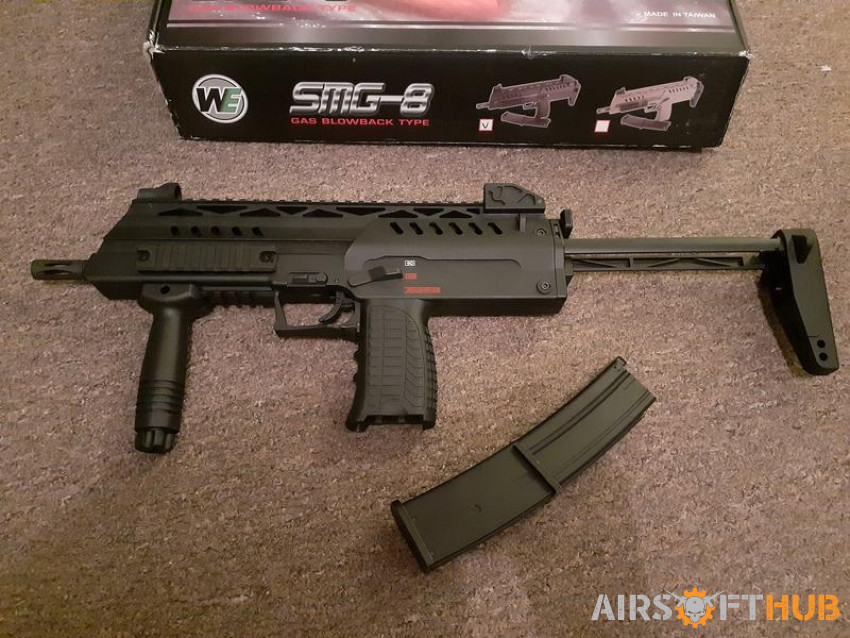 We gbb smg8 mp7 - Used airsoft equipment