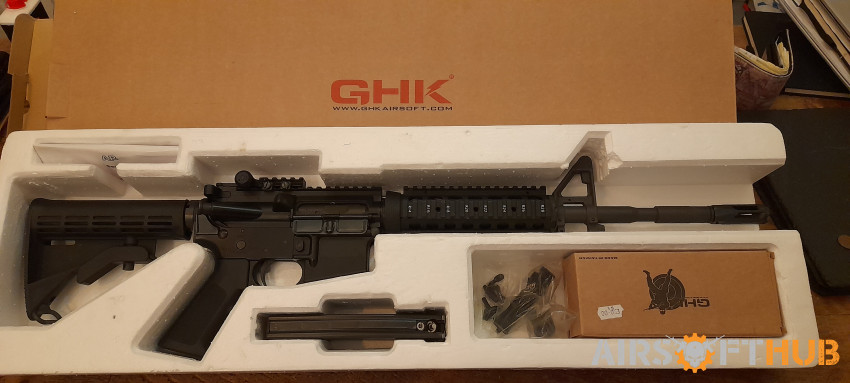 GHK AR-15 14.5 GBB - Used airsoft equipment