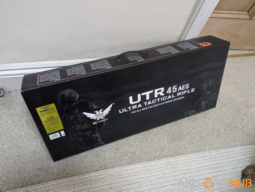 Double Eagle UTR45, upgraded, - Used airsoft equipment