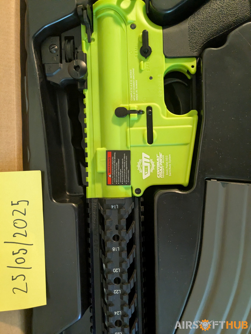 G&G CM16 Raider 2 tone - Used airsoft equipment